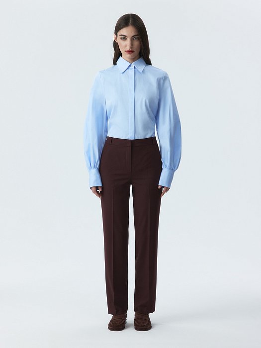 Брюки зауженного кроя: фото №6