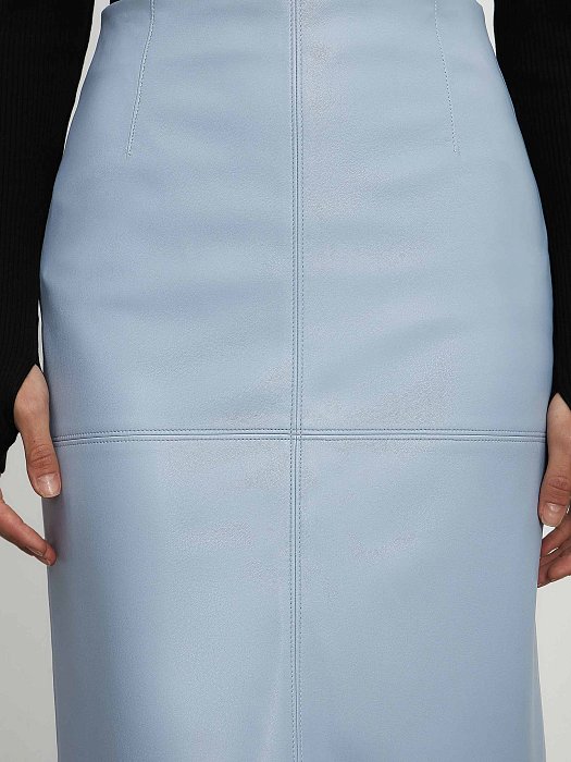 Юбка-карандаш из экокожи : фото №3