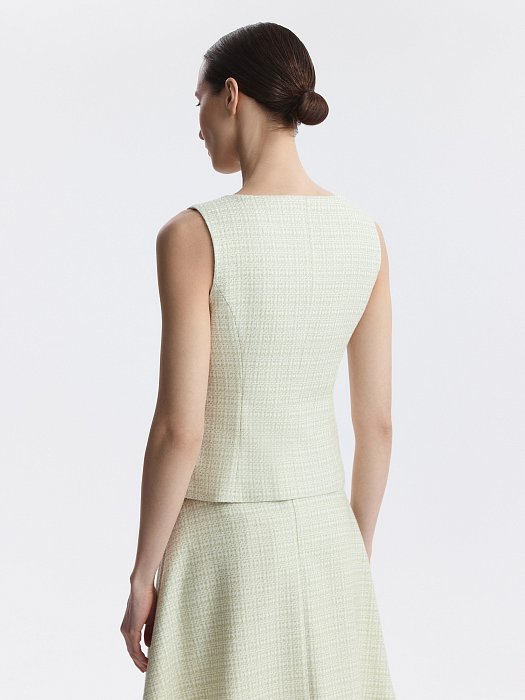 Жилет из твида: фото №5