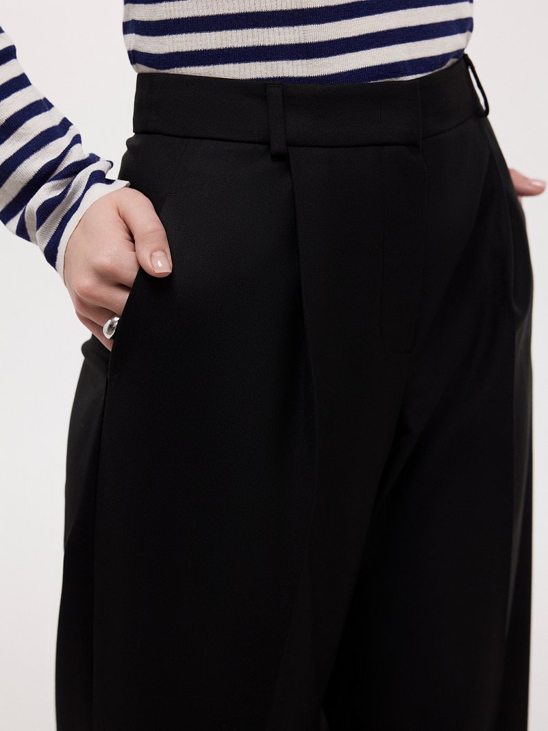 Брюки с юбкой