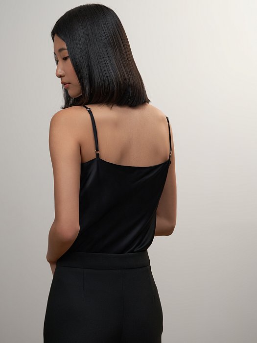 Атласный топ: фото №5