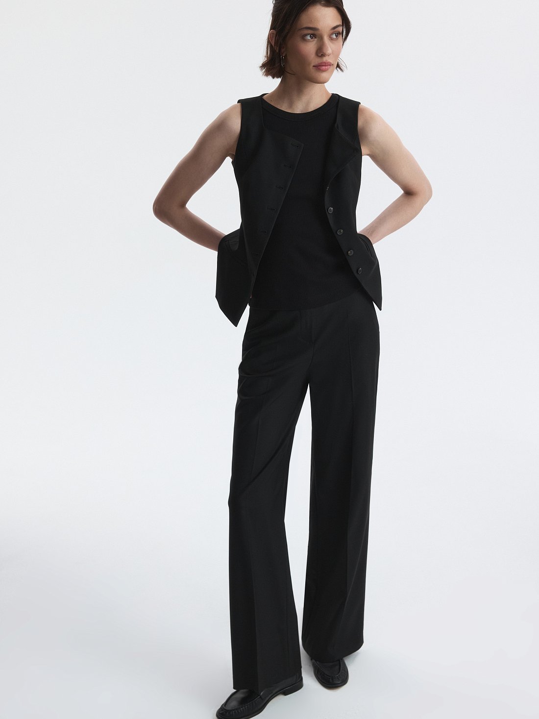 Брюки прямого кроя: фото №1