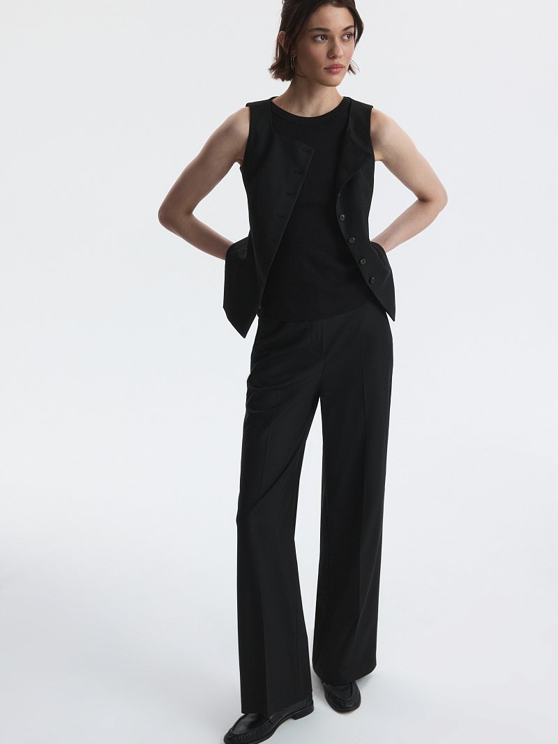 Брюки прямого кроя