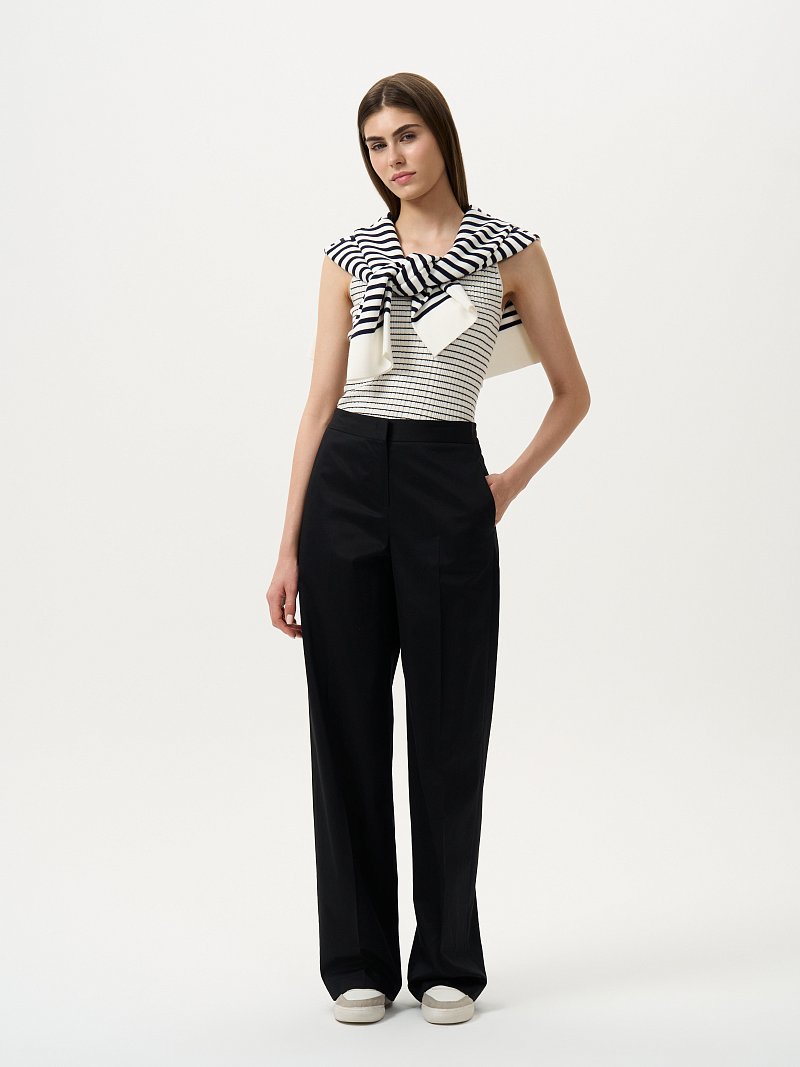 Классические брюки из хлопка 