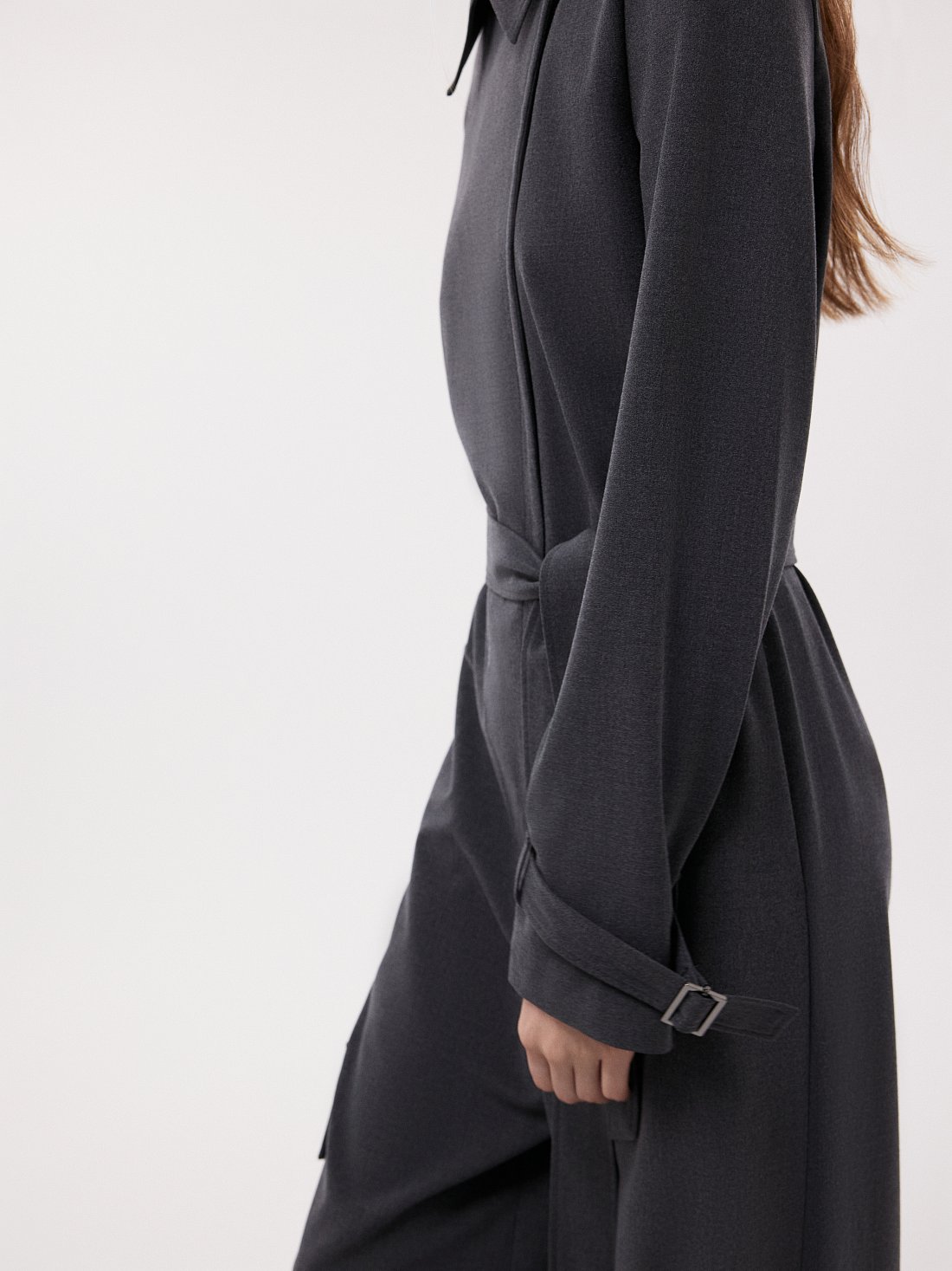 Брючный комбинезон на молнии: фото №1