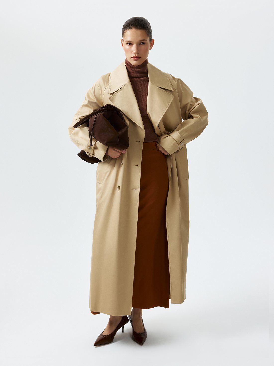 Плащ со съемным утеплителем: фото №1