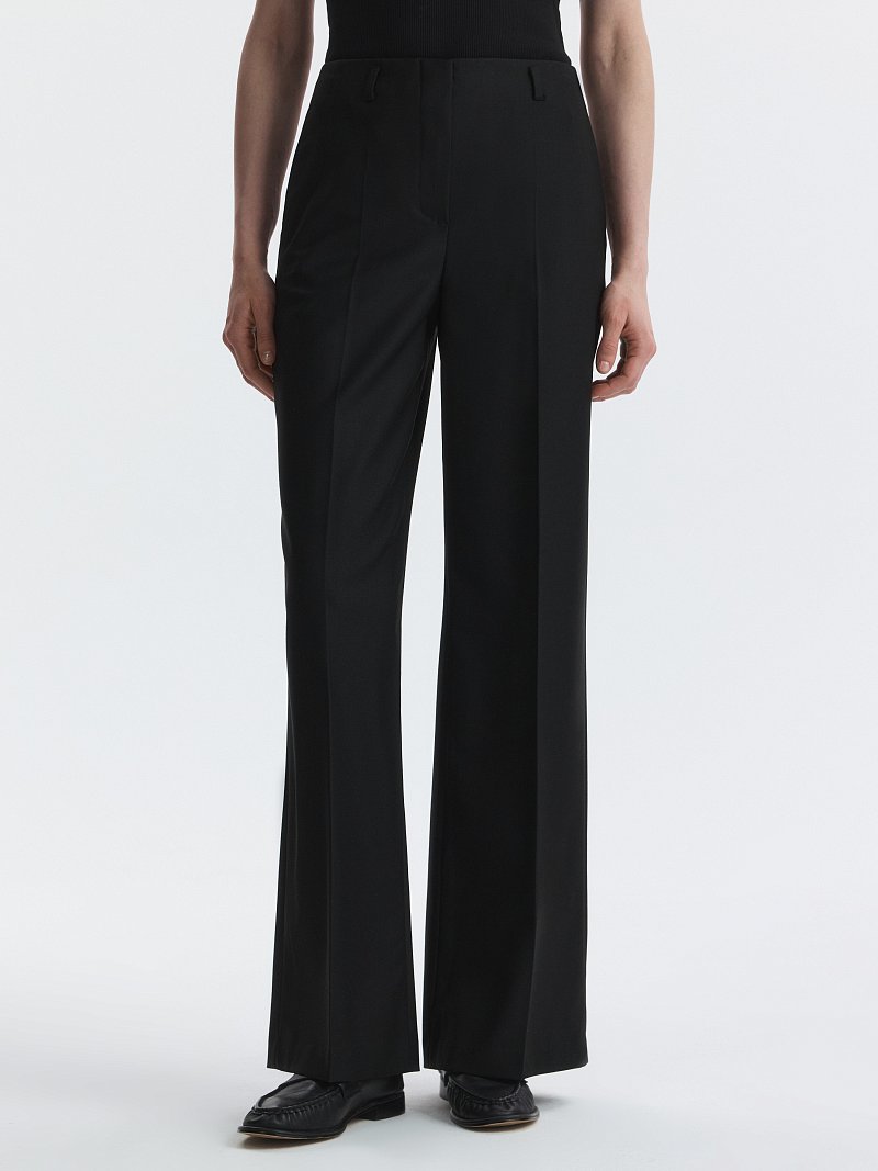 Брюки прямого кроя