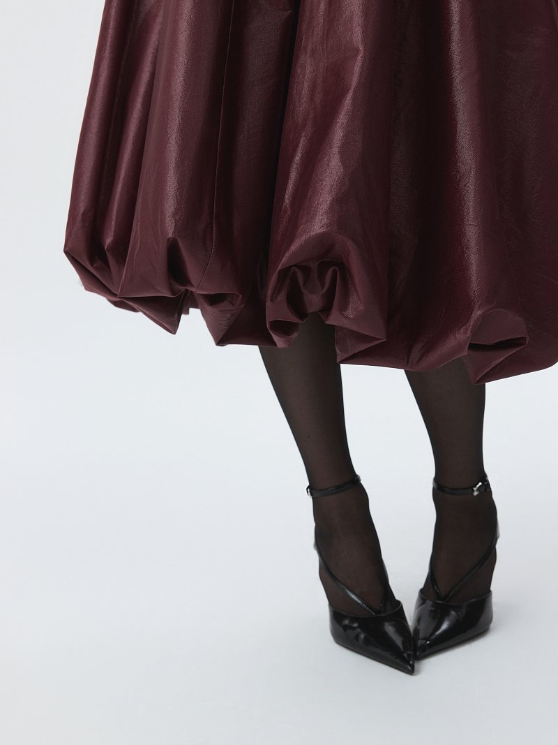 Юбка-баллон с блеском