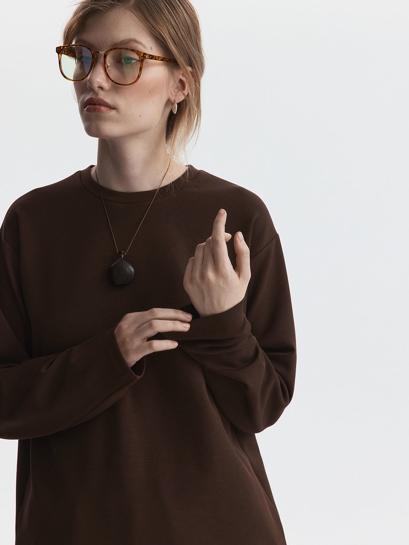 Лонгслив из лайкры