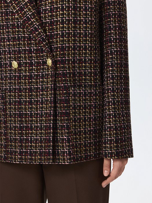 Объемный жакет из твида: фото №3