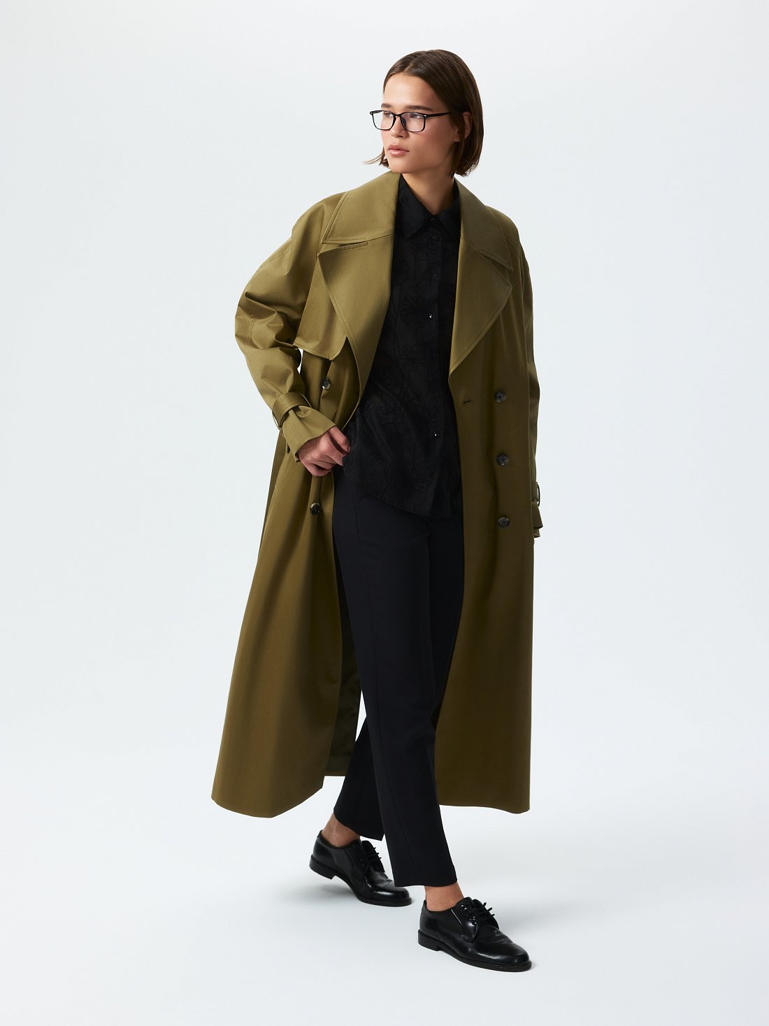 Плащ со съемным утеплителем: фото №1