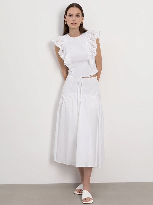 Ярусная юбка со сборкой : фото №6