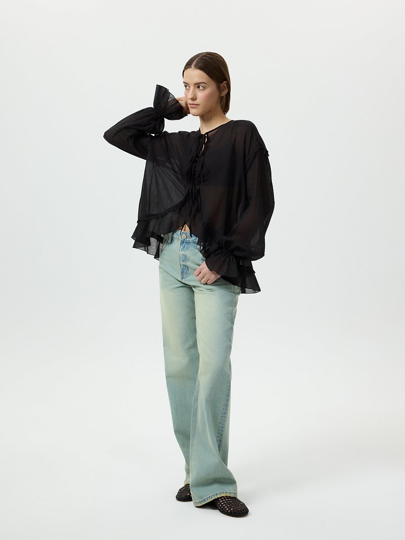 Блуза с топом