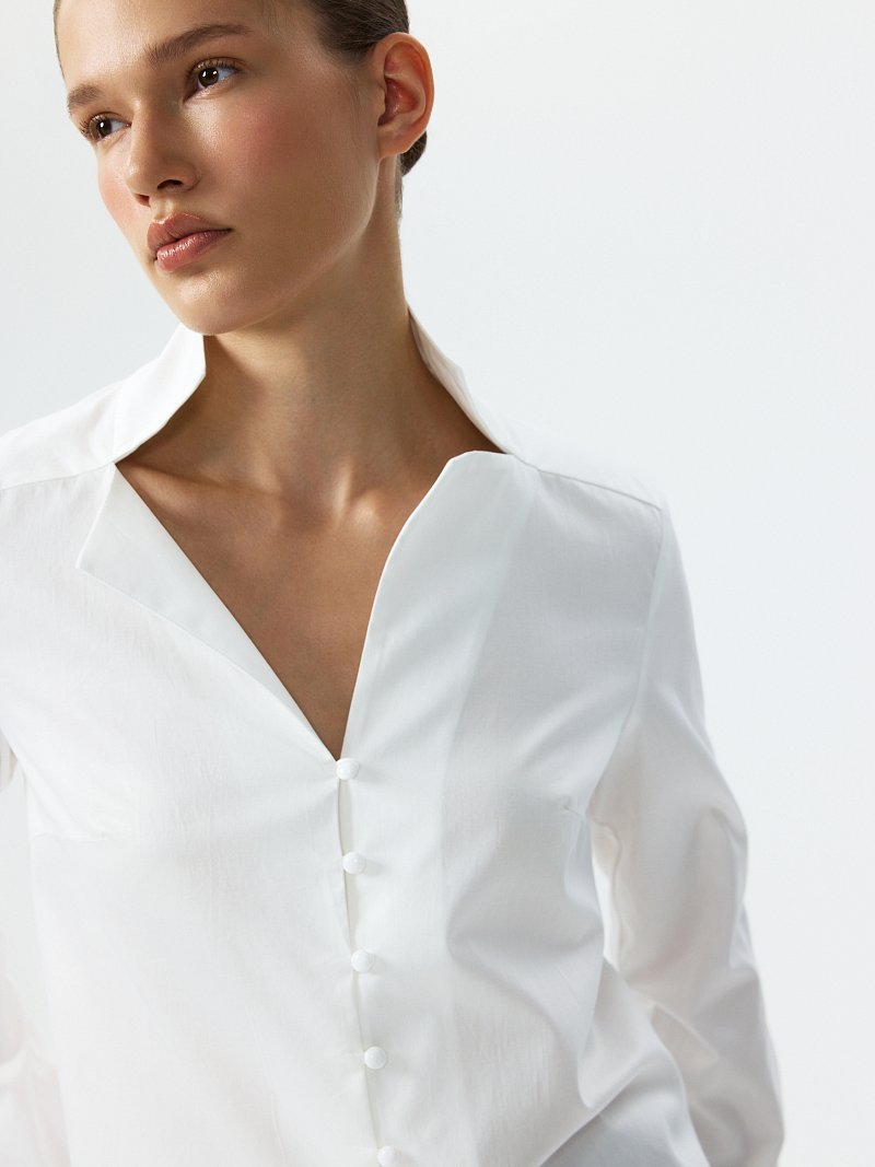 Блуза из хлопка