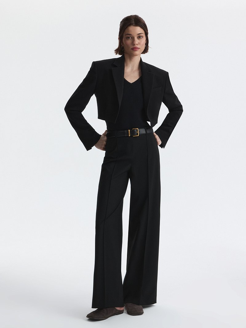 Брюки свободного кроя