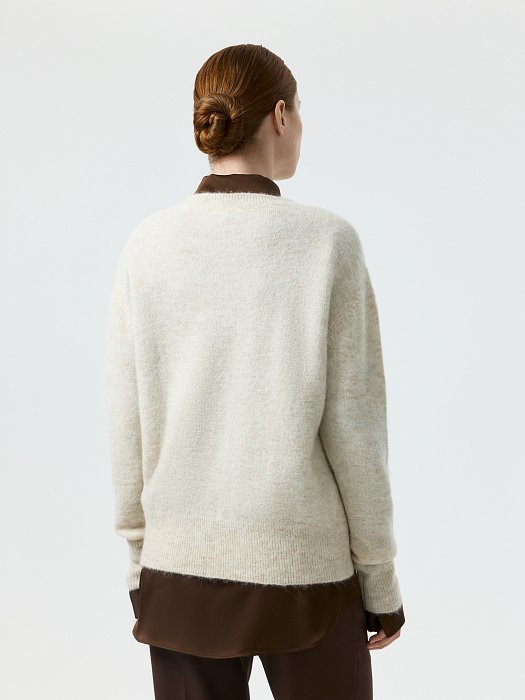 Джемпер с шерстью альпака: фото №5