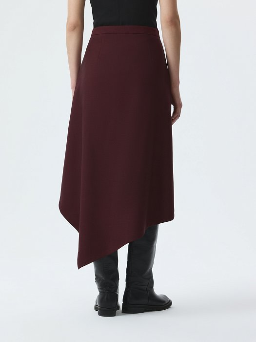 Асимметричная юбка на запах: фото №5