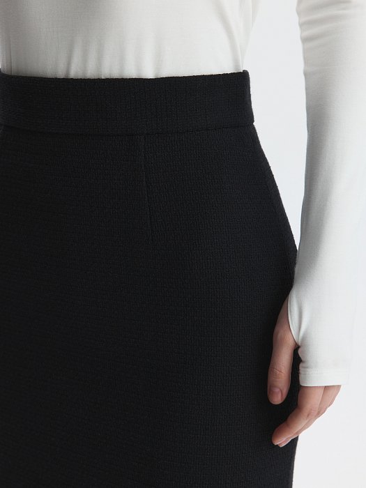 Юбка-карандаш из твида: фото №5