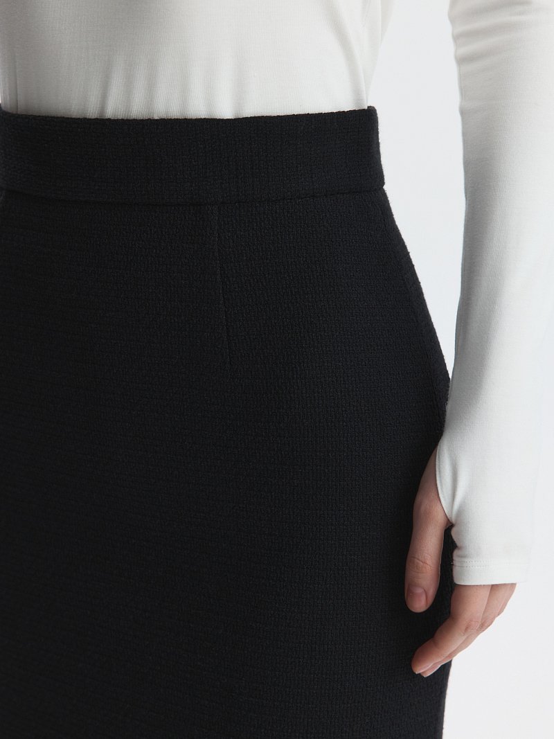 Юбка-карандаш из твида