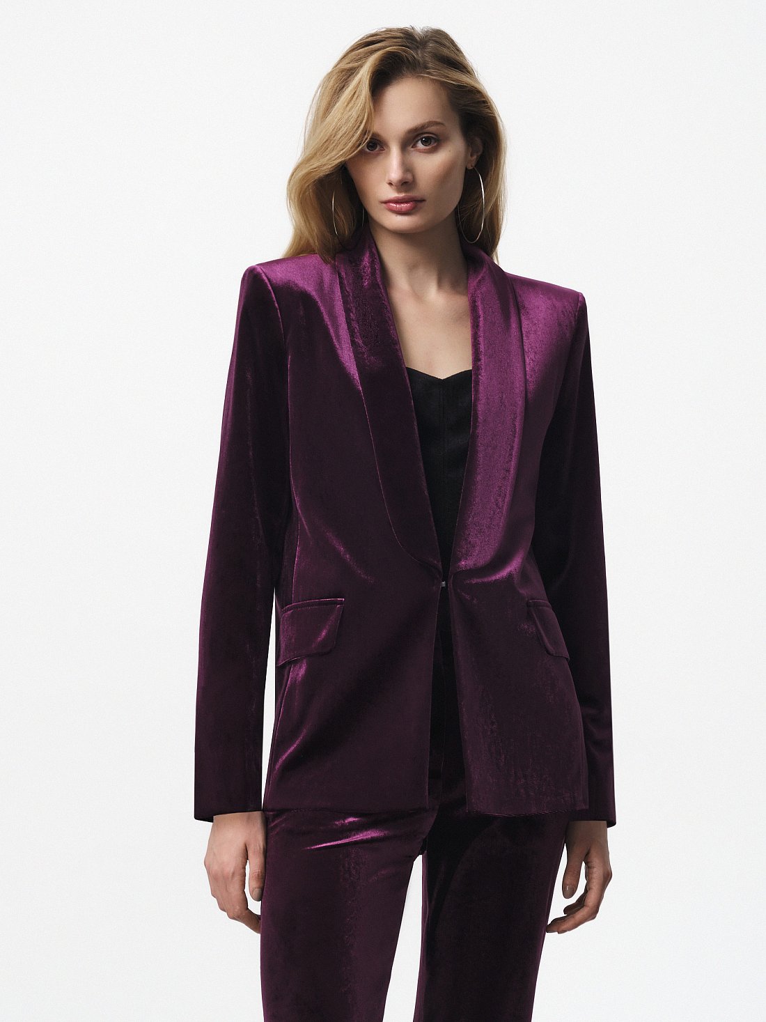 Жакет из бархатной ткани: фото №1