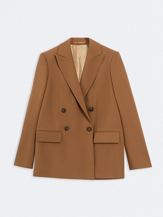 Двубортный прямой жакет: фото №11