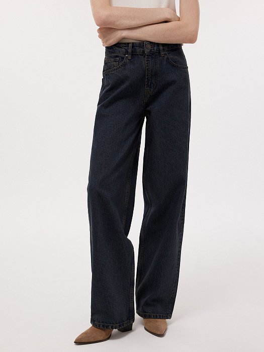 Джинсы широкие от бедра: фото №2
