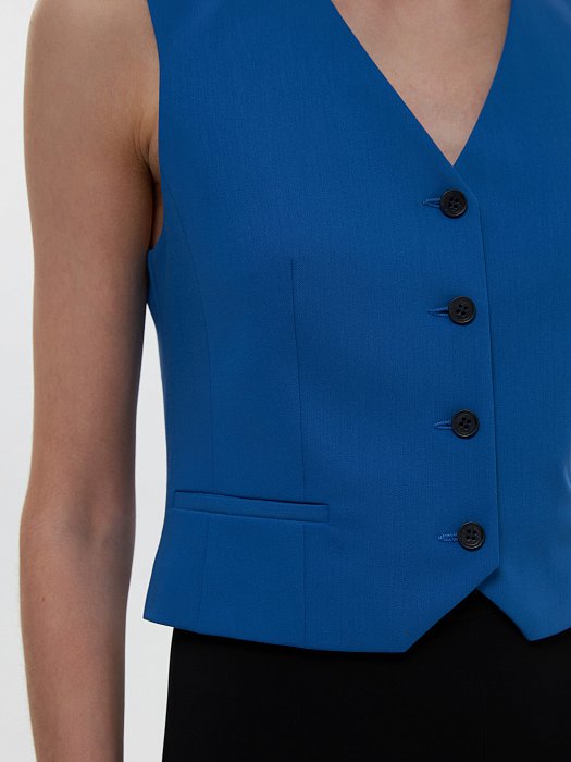 Жилет приталенный: фото №4