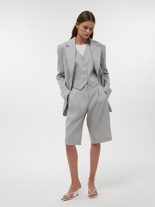 Льняные шорты