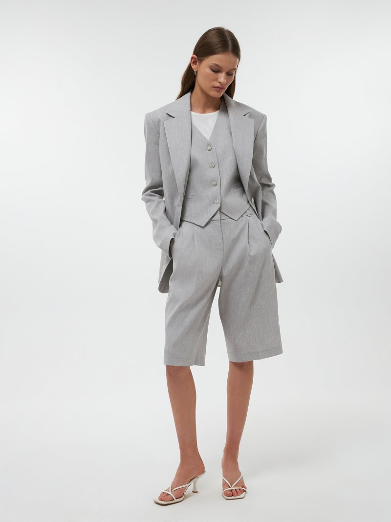 Льняные шорты