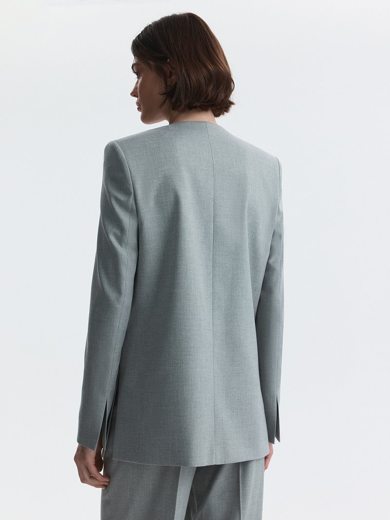 Жакет на потайной застежке