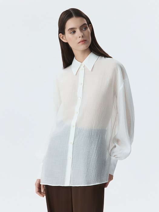 Блуза из жатого тенселя: фото №3