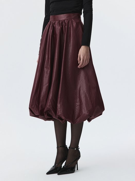 Юбка-баллон с блеском: фото №2