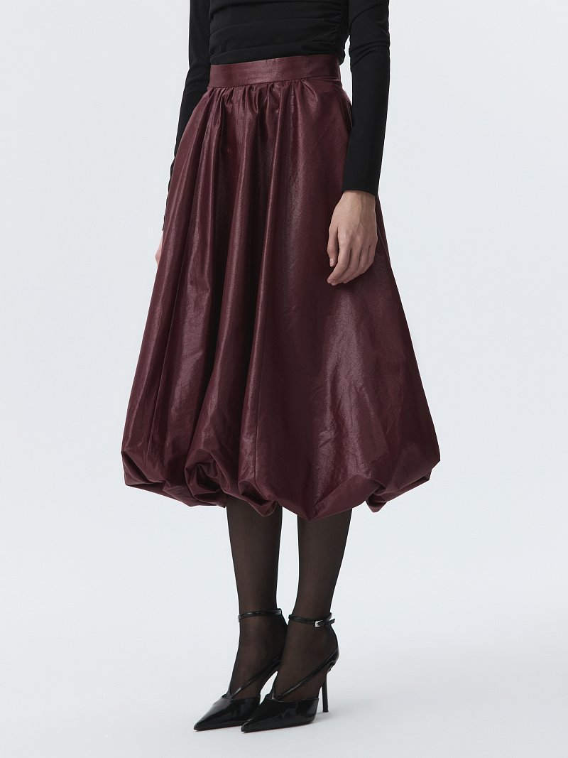 Юбка-баллон с блеском