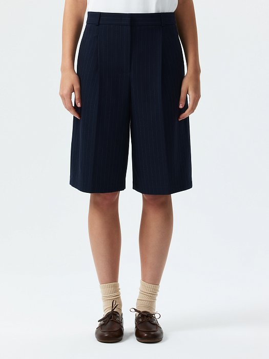 Костюмные шорты в полоску: фото №3