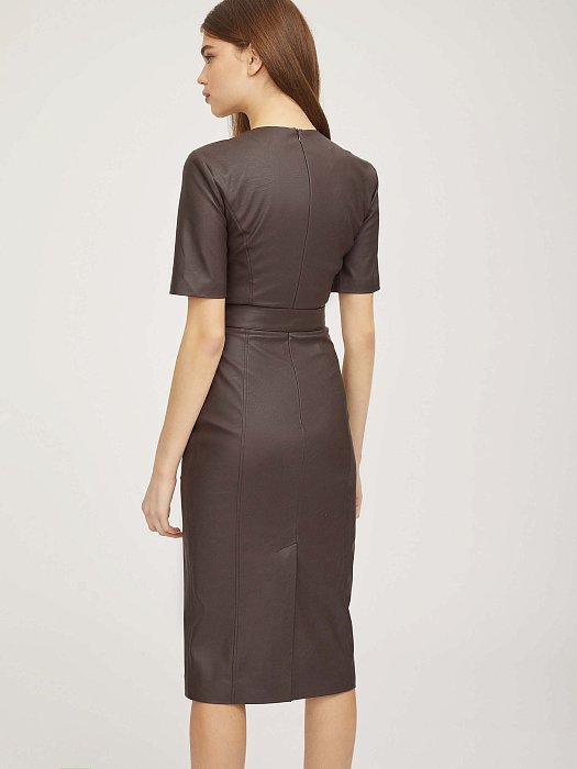 Платье из искусственной кожи: фото №5