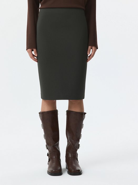 Юбка-карандаш из трикотажа: фото №3
