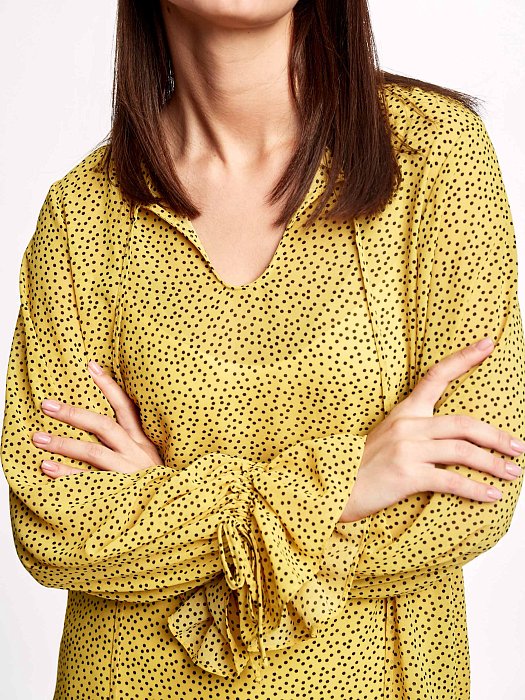 Свободная блуза из шифона: фото №2