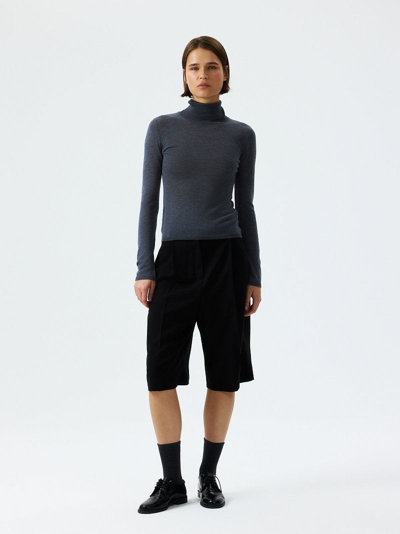 Водолазка с шерстью