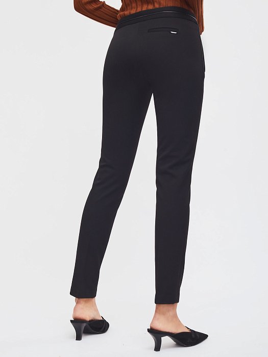 Брюки с декоративным кантом: фото №3