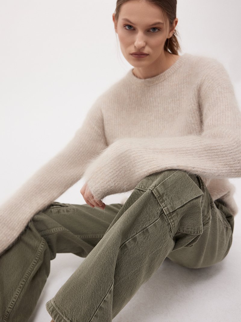 Джинсы-карго 