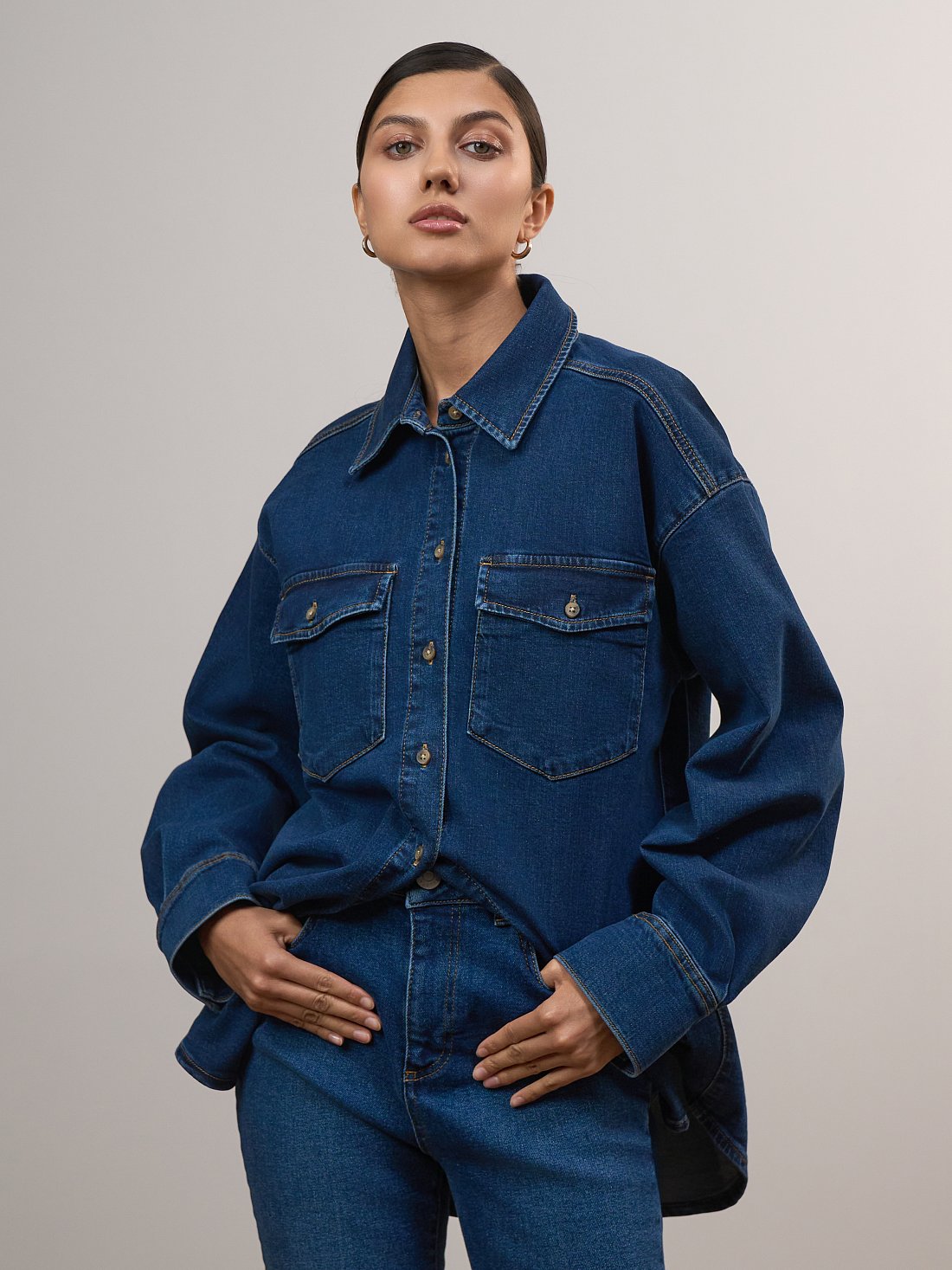 Джинсовая рубашка: фото №1