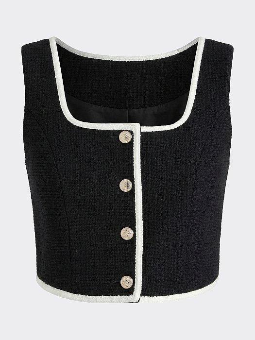 Жилет из твида: фото №8