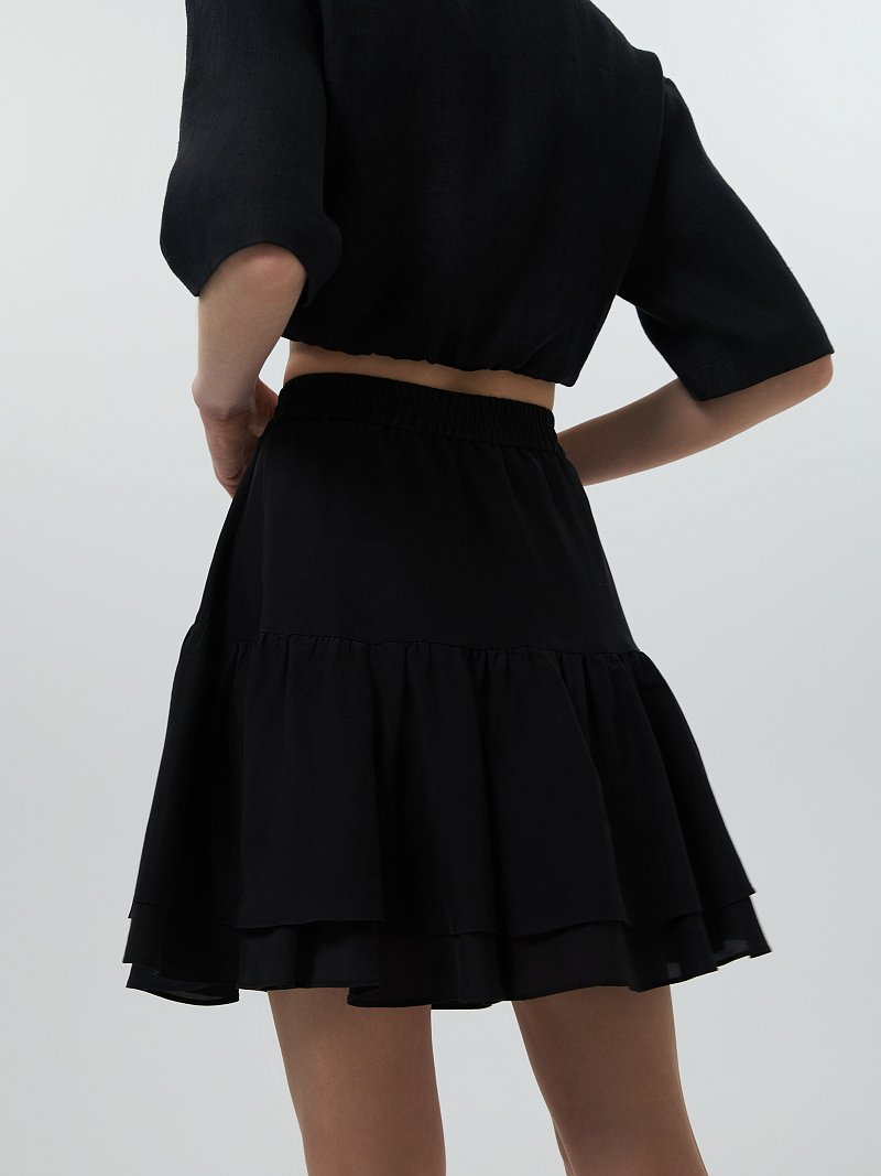 Юбка из смесового хлопка