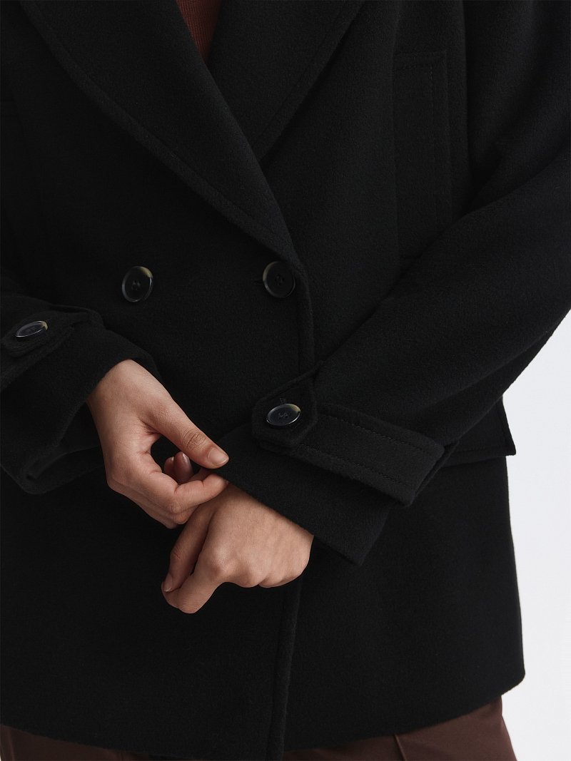 Полупальто в стиле жакета (Р158)