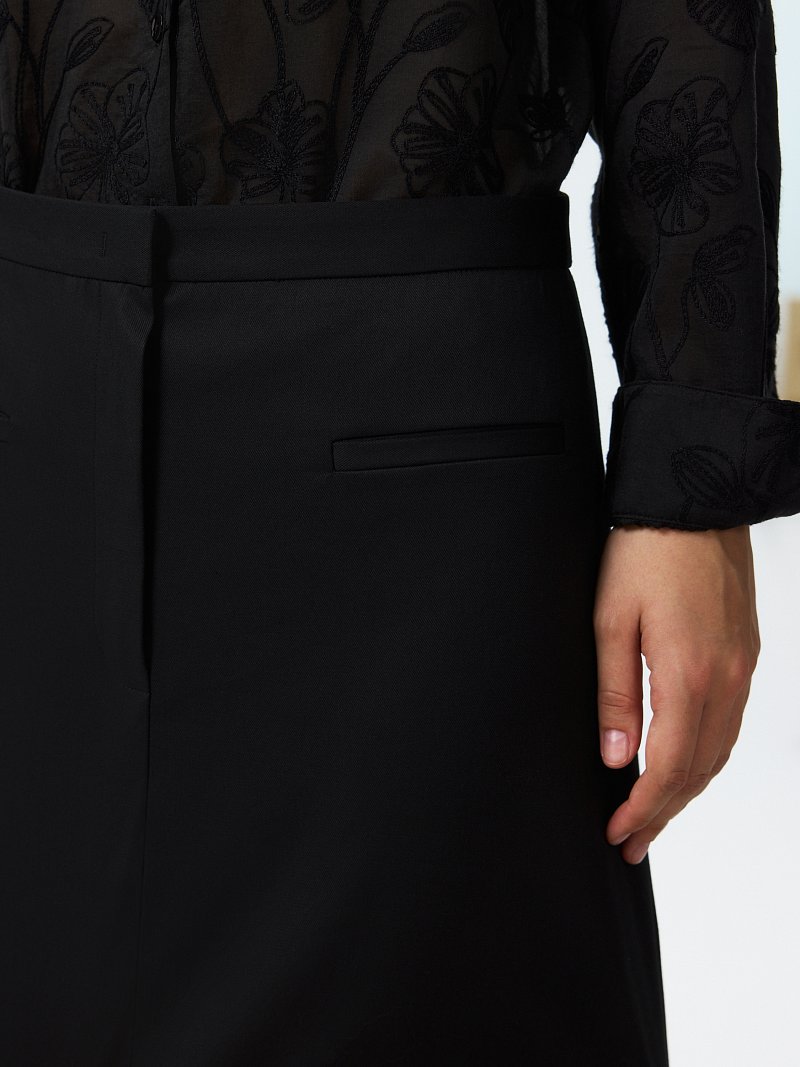 Мини-юбка из хлопка