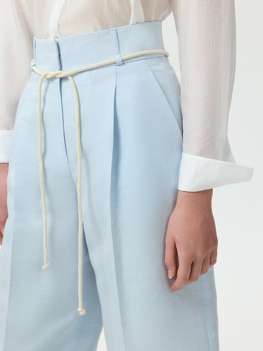 Бермуды со льном: фото №2