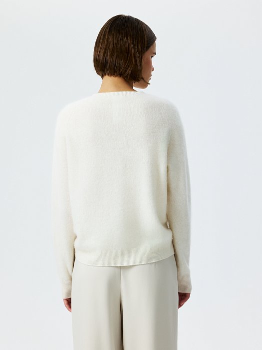 Джемпер из шерсти мериноса: фото №5