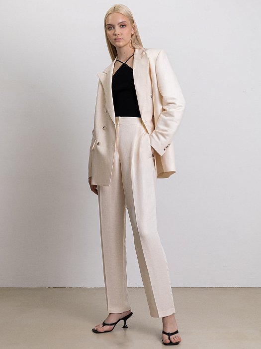 Брюки изо льна : фото №5