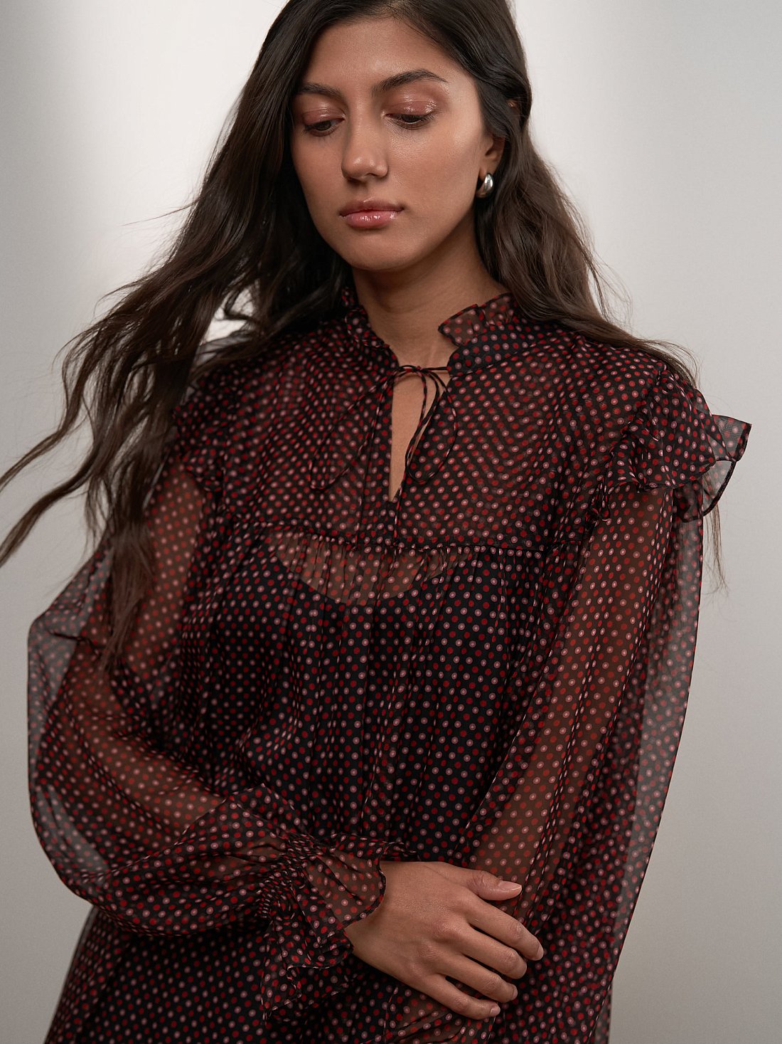 Платье с воланами: фото №1