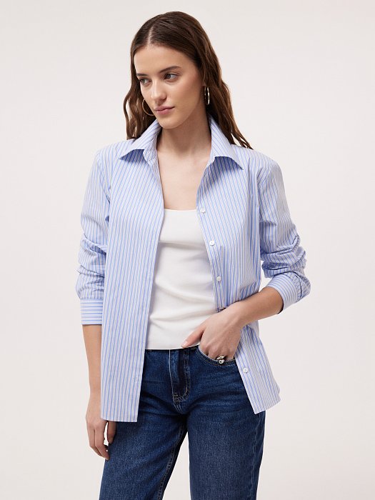Рубашка прямого кроя: фото №2